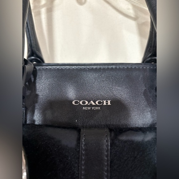 Coach 2012 Limited Edition Black Legacy Madison Candace Calf Hair Leather Bag - Picture 7 of 16